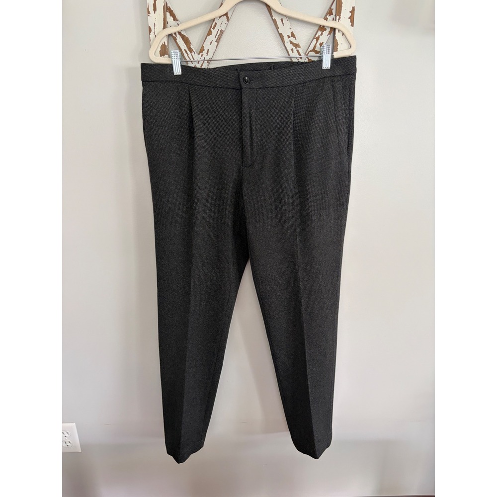 Slowear Incotex Gray‎ Slacks Pants W 38 x 31 L Drawstring Waist